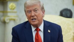 Donald Trump’s handling of the Epstein files has caused frustration among his supporters, highlighting tensions over his political tactics. (AP Photo/Alex Brandon)